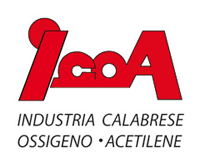Logo I.C.O.A. S.r.l. - Industria Calabrese Ossigeno ed Acetilene